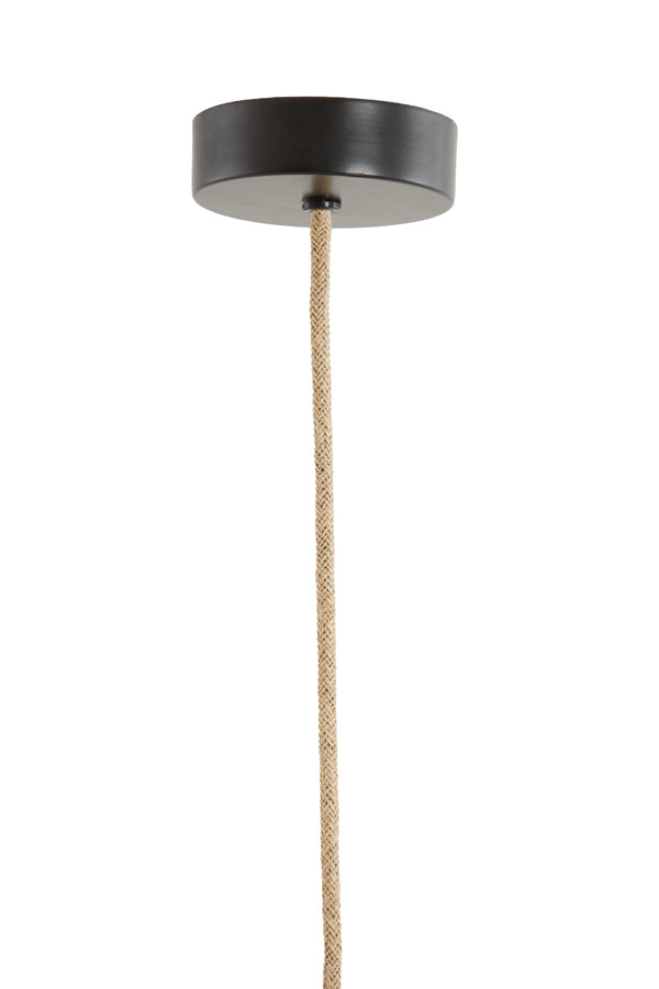 Light & Living - Hanglamp MAKASSAR - Ø42x42cm - Bruin