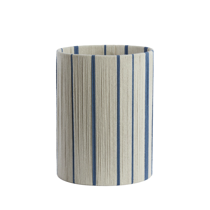 Light & Living Light&living Kap cilinder 30-30-40 cm MEDAN crème+blauw