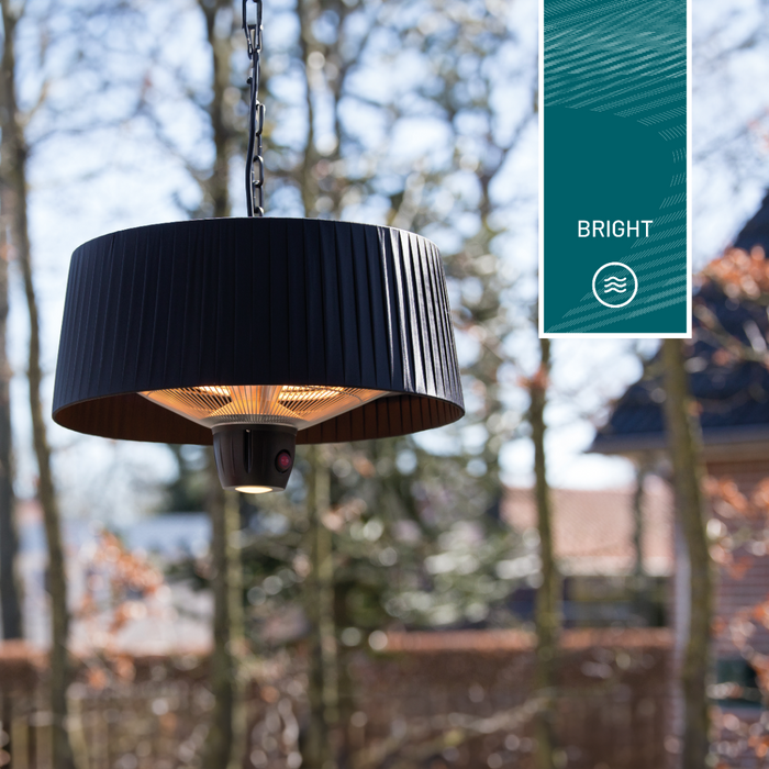 Sunred - COMBIDEAL - Heater & Hoes - Artix - Bright lijn - Zwart -