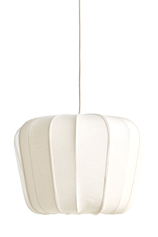 Light & Living - Hanglamp ZUBEDO - Ø60x45cm - Wit