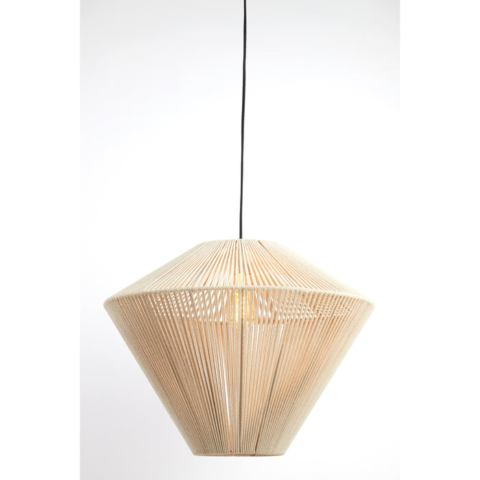 Light & Living - Hanglamp FELIDA - Ø53x37cm - Bruin