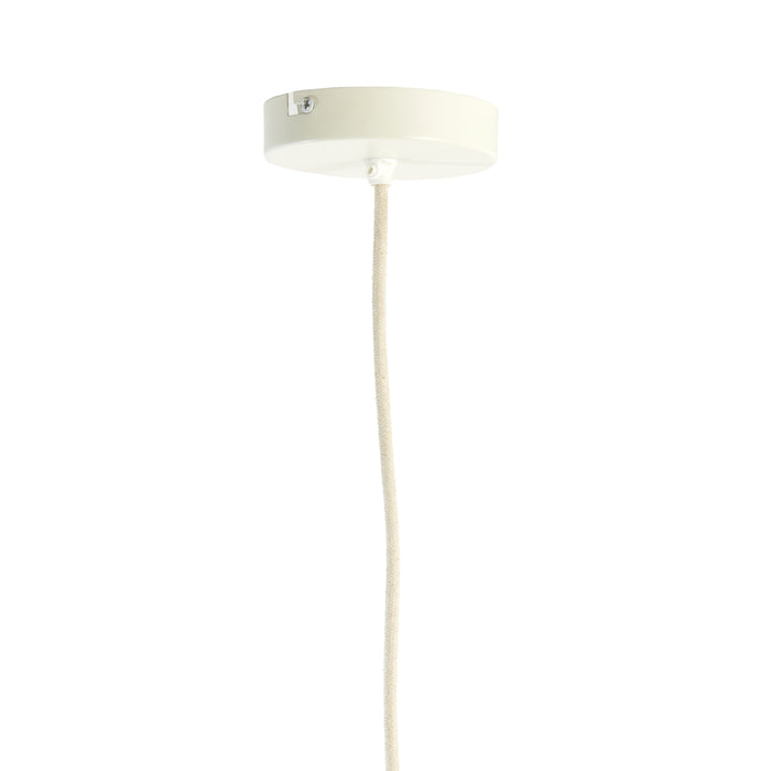 Light & Living Light&living Hanglamp Ø70x15 cm RAFA crème+blauw