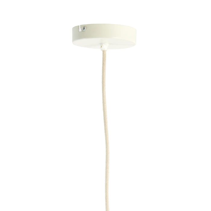 Light & Living Light&living Hanglamp Ø70x15 cm RAFA crème+blauw