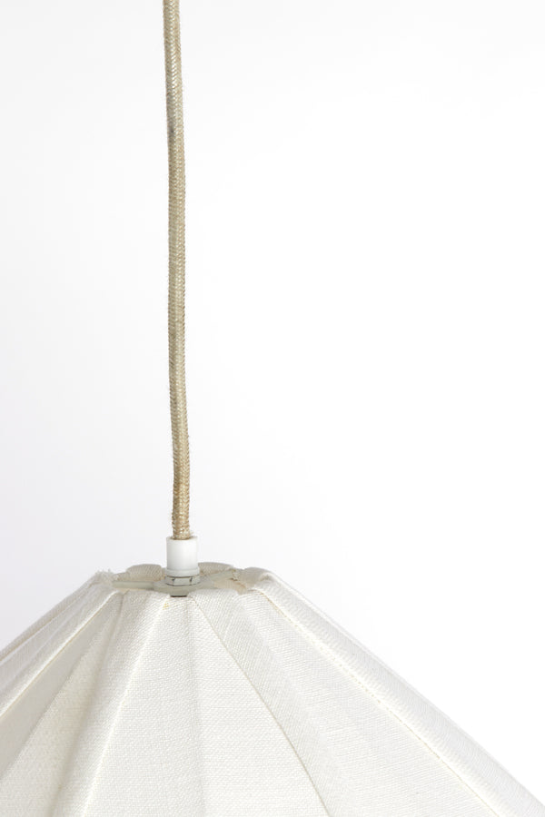 Light & Living - Hanglamp ZUBEDA - Ø49x36cm - Wit