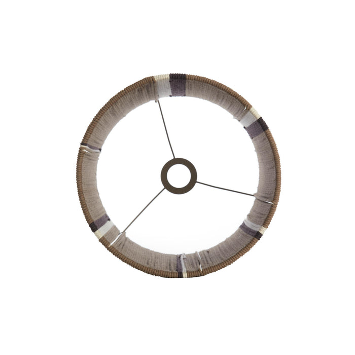 Light & Living Lampenkap Medan - Donkerbruin - Ø30cm