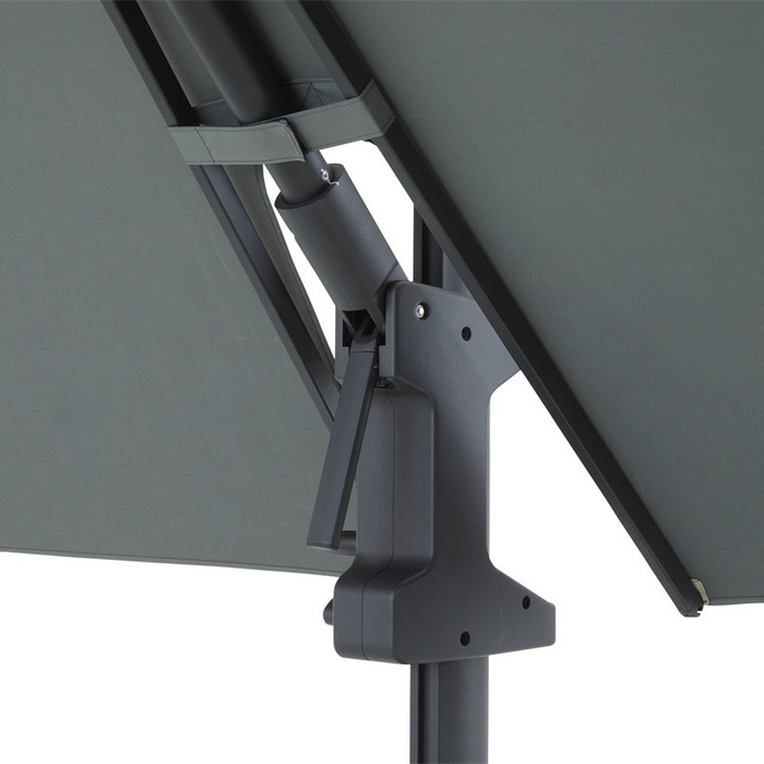 Madison Parasol Saint-Tropez grey + voet + hoes