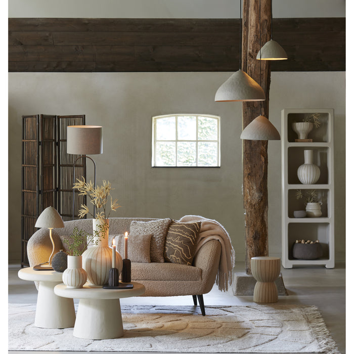 Light & Living - Bijzettafel FINCA - Ø28.5x42cm - Bruin