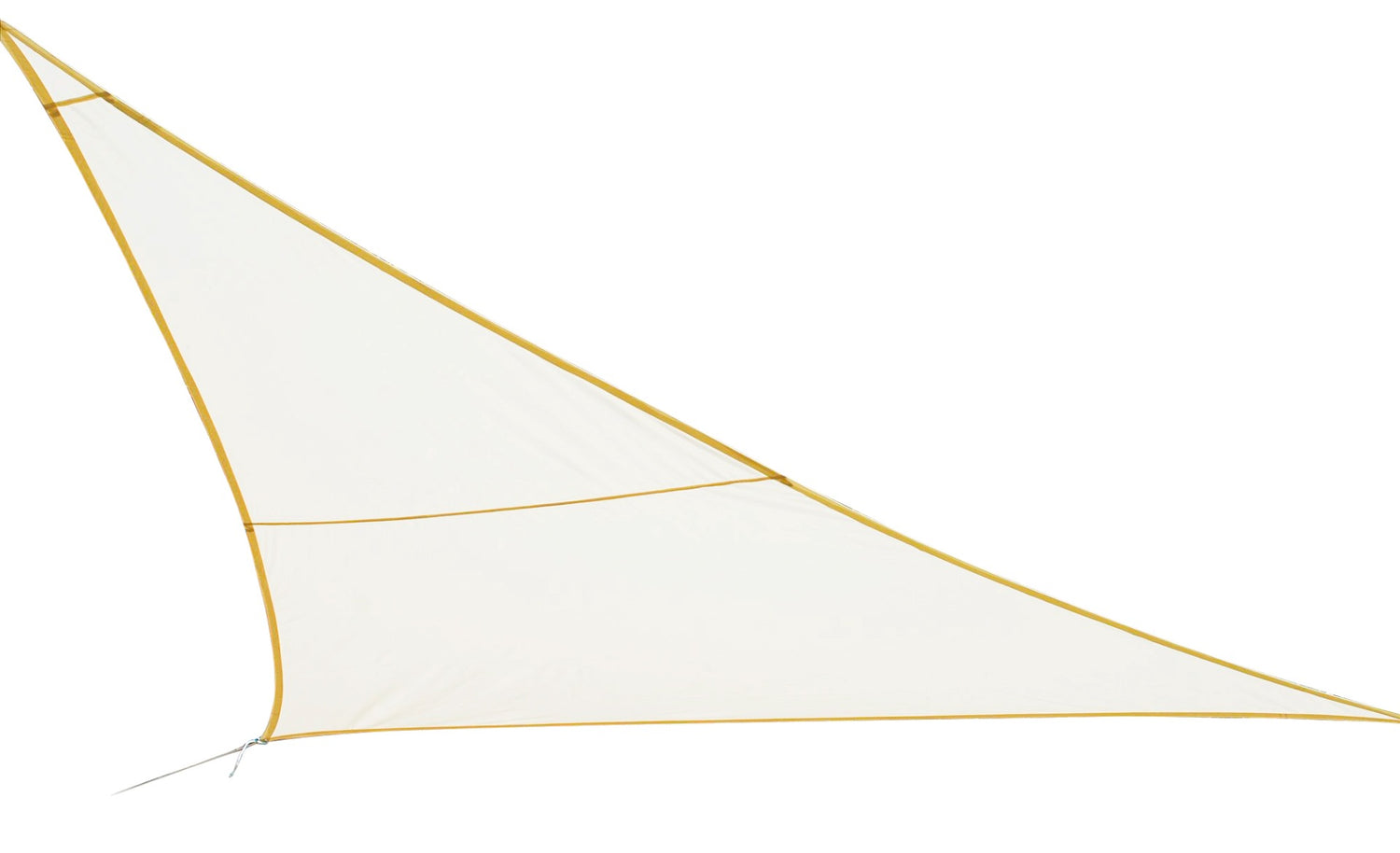 Practo Garden - Schaduwzeil - Driehoek - Polyester - 5 x 5 m - Crème
