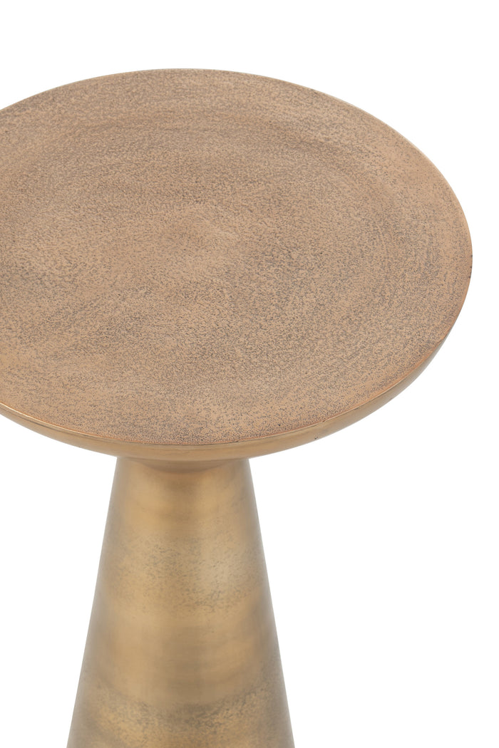 J-line - Tafel Tri Aluminium Goud - 33x33x64cm