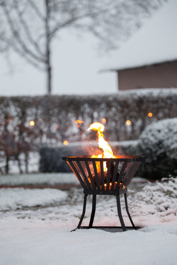 RedFire – Denver – Asplaat – Zwart - Staal – Vuurkorf – Fireplace –
