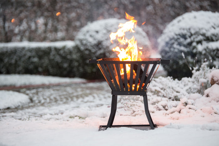 RedFire – Denver – Asplaat – Zwart - Staal – Vuurkorf – Fireplace –