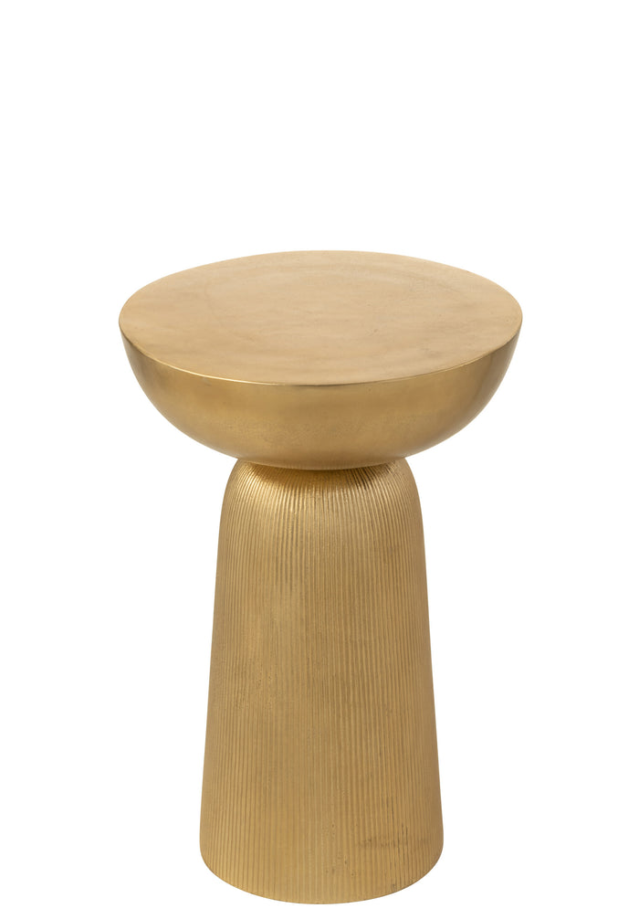 J-line - Bijzettafel Louane Aluminium Goud - 36x36x52cm