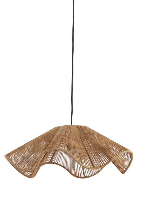 Light & Living - Hanglamp FODARA - Ø48x19cm - Bruin