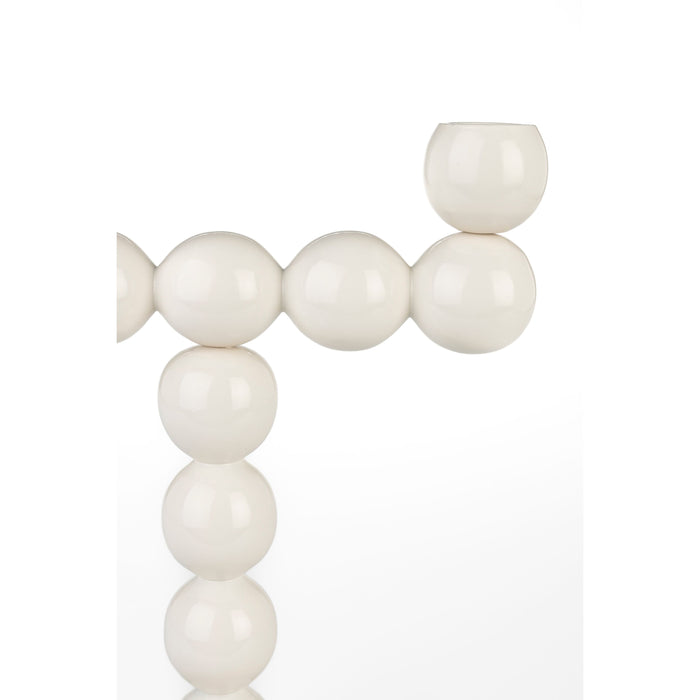 Zuiver Bubbles Kandelaar Two Shiny Beige