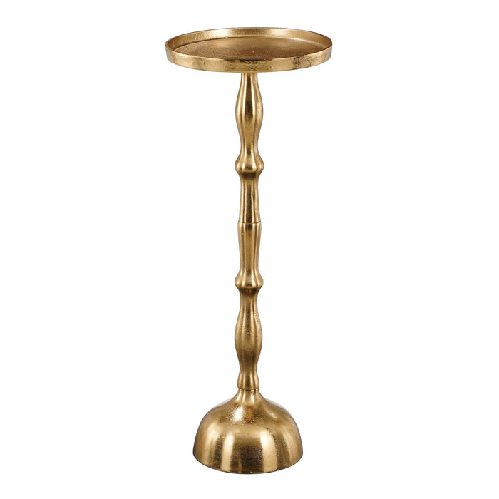 Mica Decorations Duco Bijzettafel - H66 x Ø25 cm - FSC 100% - Goud