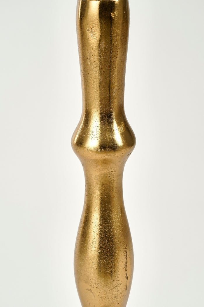 Mica Decorations Duco Bijzettafel - H66 x Ø25 cm - FSC 100% - Goud