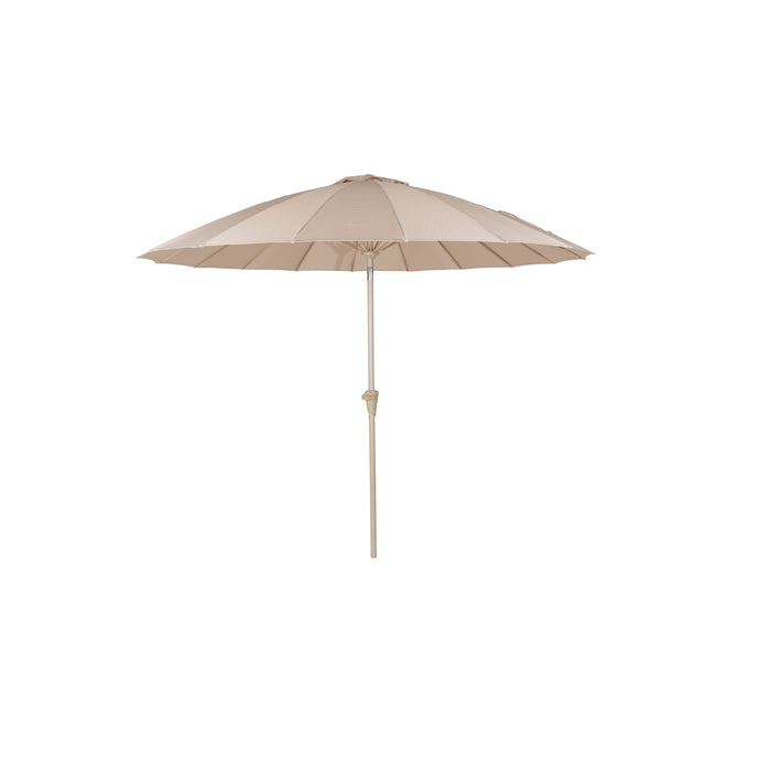Zuiver Sunshine Parasol Brown Rice inclusief hoes - Beige