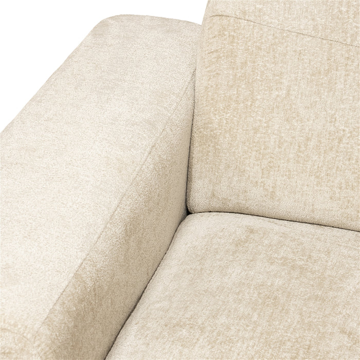 Giga Meubel - Hoekbank Taupe - 3,5-Zits Links - 275x210x77cm - Milan