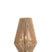 J-Line - Tafellamp Kegel Ijzer|jute Naturel - 28x28x51cm