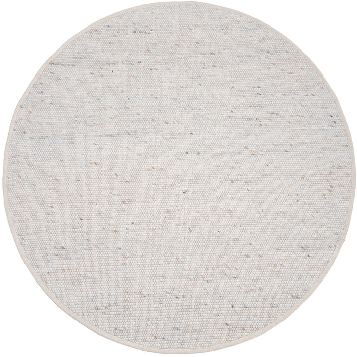 Veer Carpets - Vloerkleed Scott Beige Rond ø160 cm