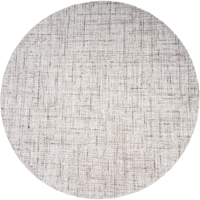 Veer Carpets - Vloerkleed Cross Beige - Rond ø160 cm