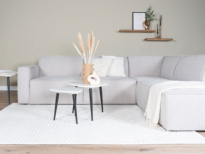 Veer Carpets - Vloerkleed Ella Cream 240 x 340 cm