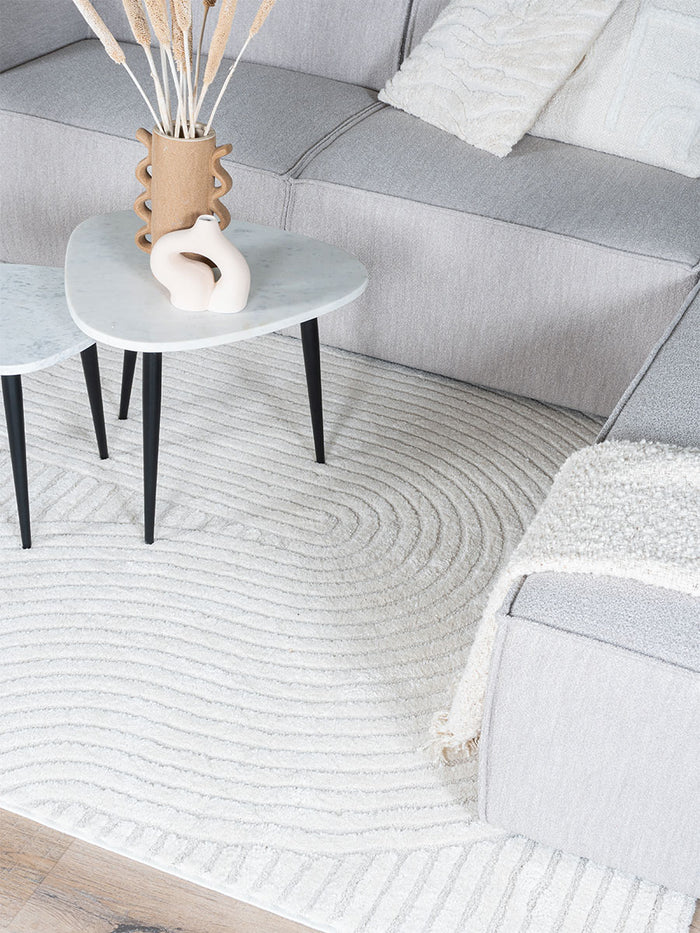 Veer Carpets - Vloerkleed Ella Cream 240 x 340 cm