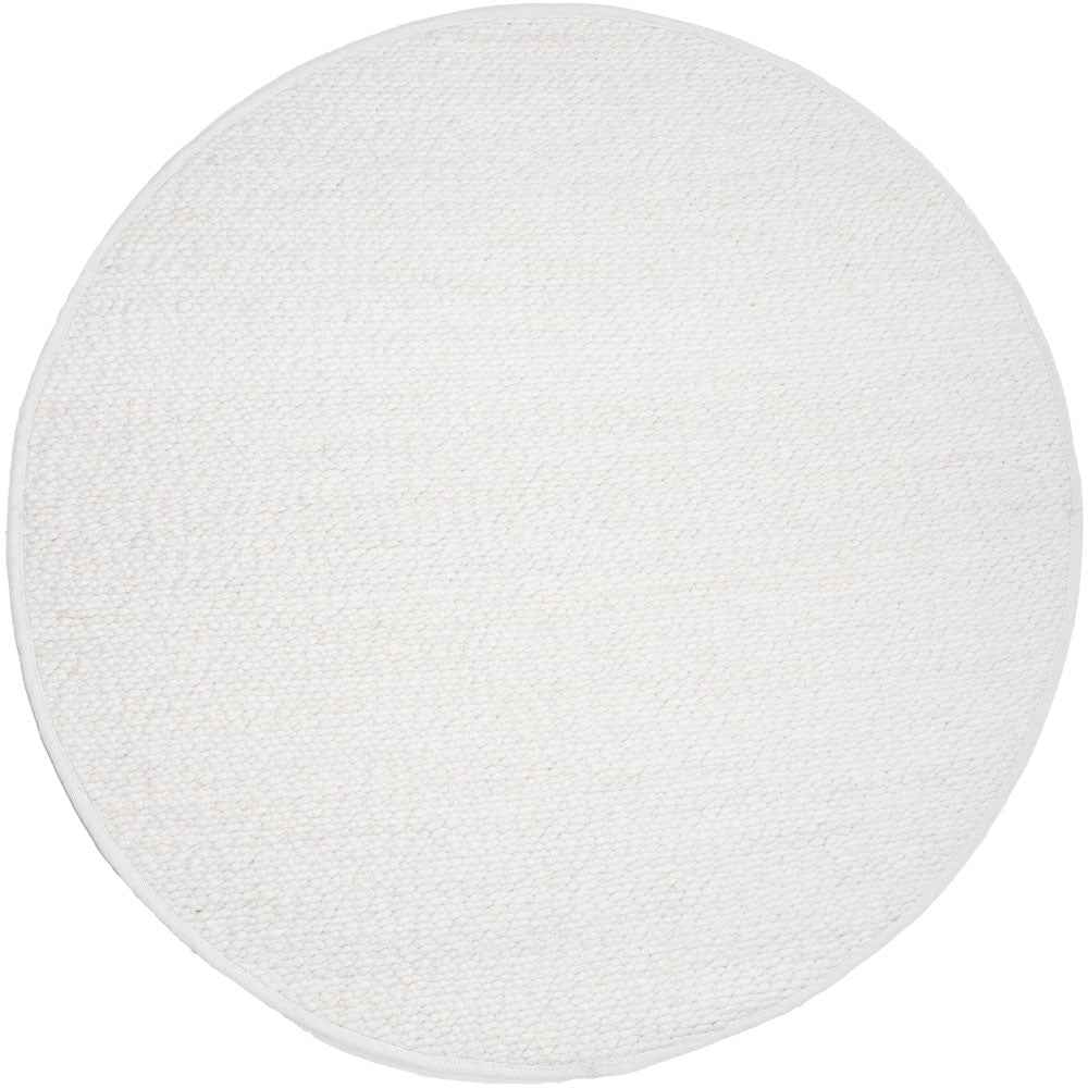 Veer Carpets - Vloerkleed Stone White Rond ø160 cm