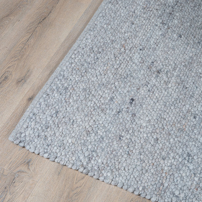 Veer Carpets - Vloerkleed Stone Licht Grijs 421 - 240 x 340 cm