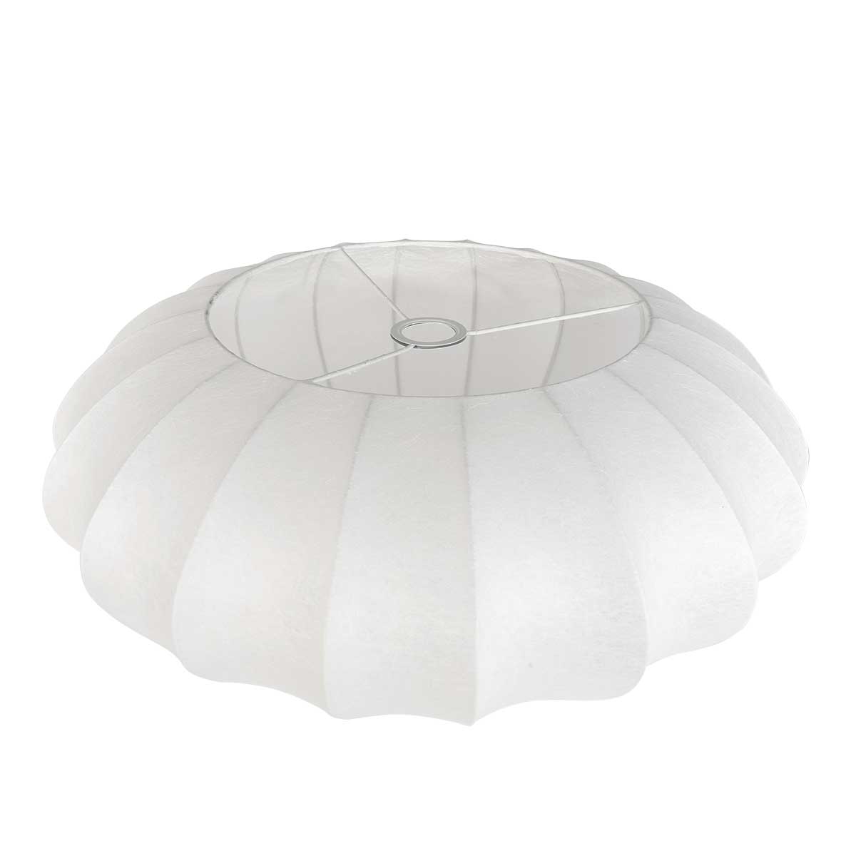 Steinhauer - kap - Shade - wit - stof - Ø 60cm - E27 - K10942S