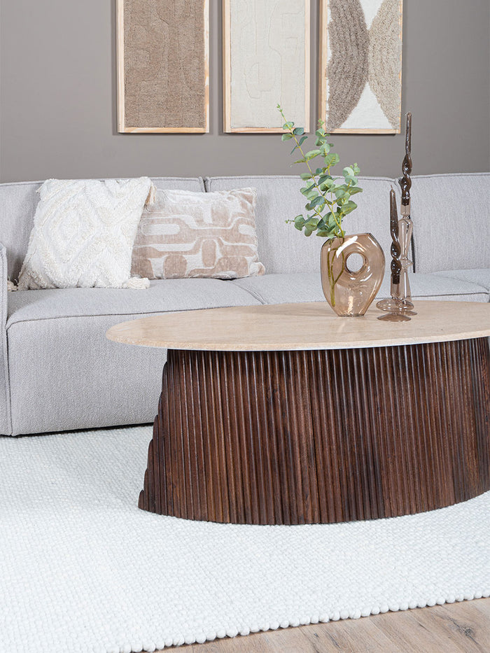 Veer Carpets - Vloerkleed Stone White 140 x 200 cm