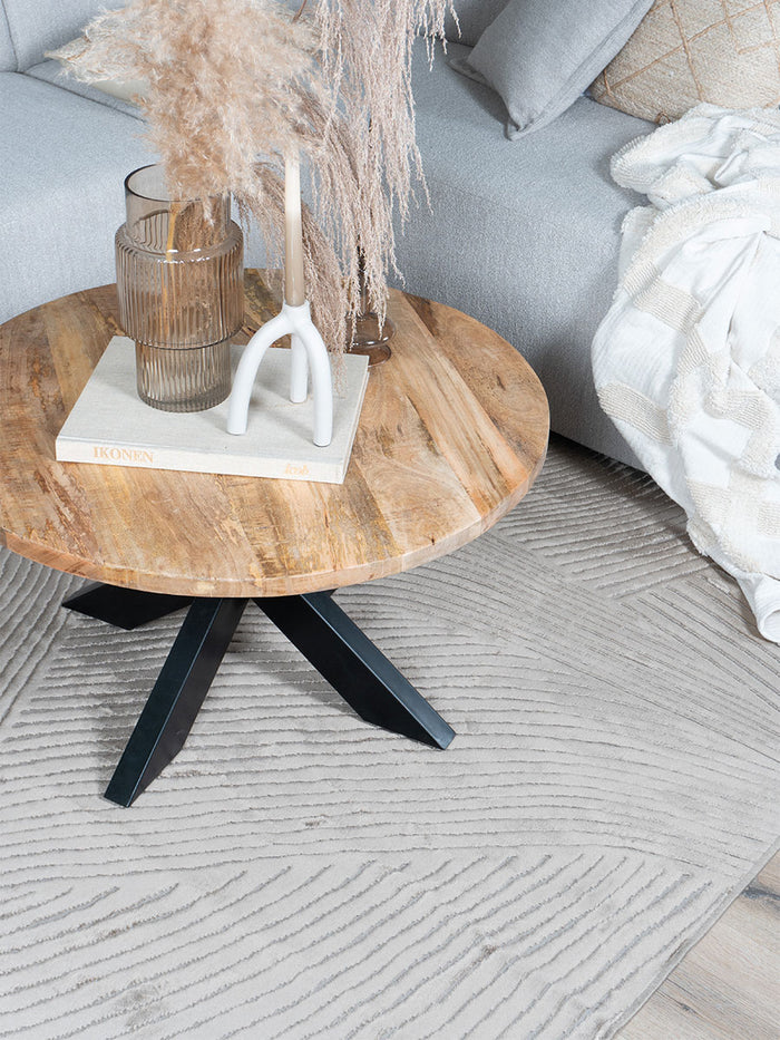 Veer Carpets - Vloerkleed Highlands Brown 64 - 200 x 280 cm