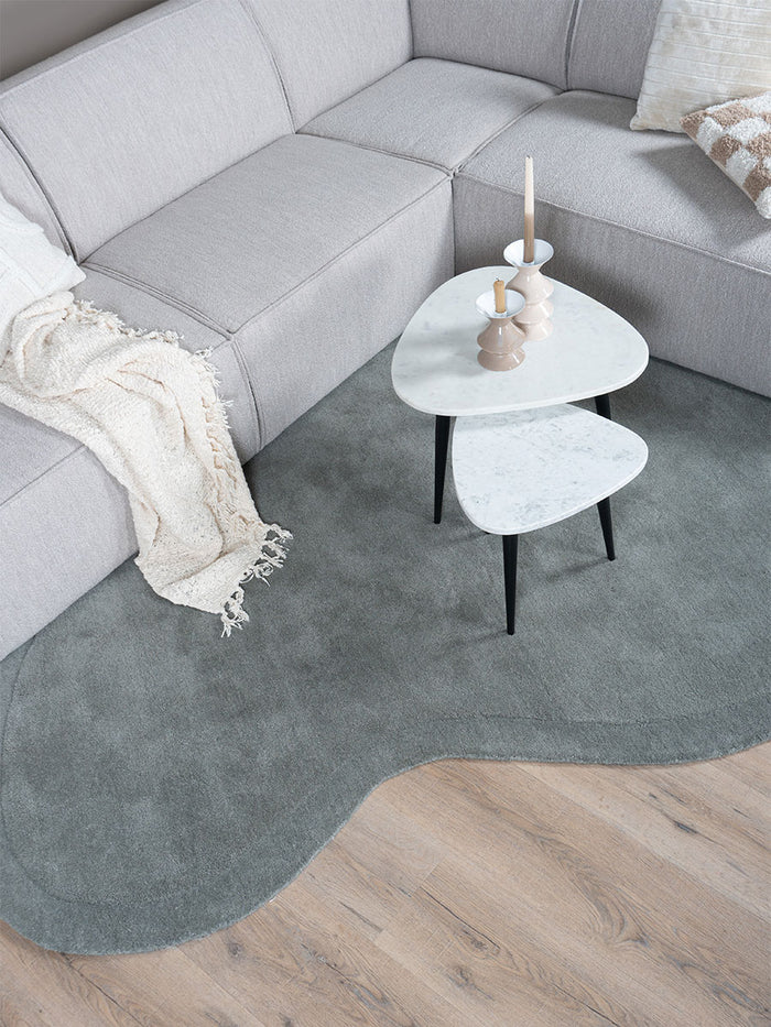 Veer Carpets - Vloerkleed Conga Taupe - Organisch 200 x 280 cm
