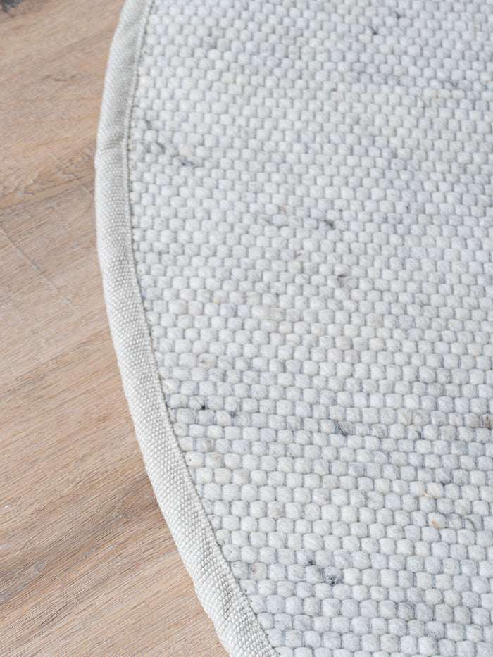 Veer Carpets - Vloerkleed Scott Ivoor Rond ø200 cm