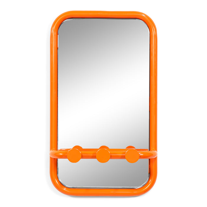 Spinder Design spiegel Retro Spiegel - Pure Orange - 3 haken