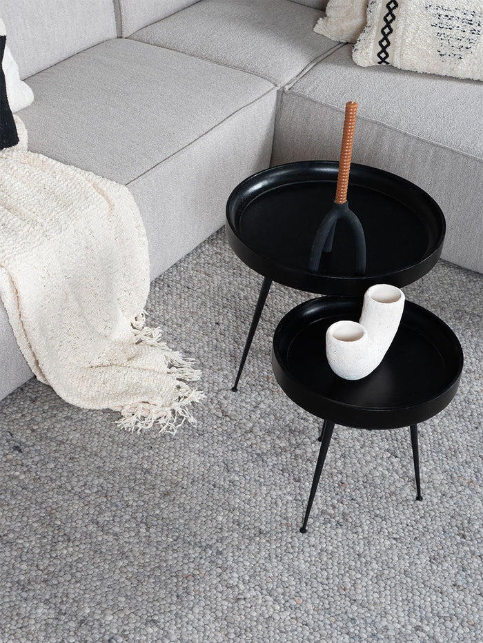 Veer Carpets - Vloerkleed Stone Licht Grijs 421 - 160 x 230 cm