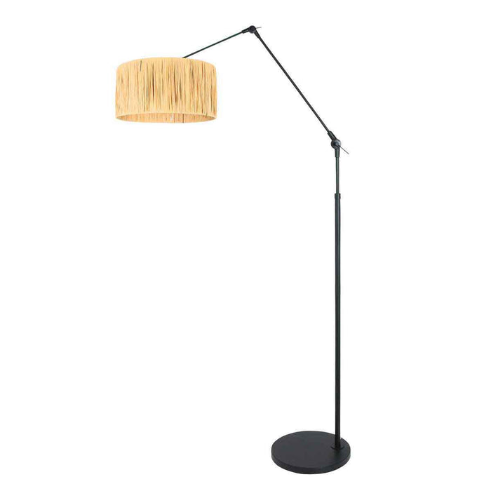 Steinhauer - vloerlamp - Prestige Chic - zwart - gras metaal -