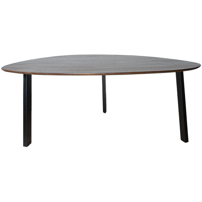 Home67 - Eettafel Tinus Bruin - Kiezelvormig 240 cm