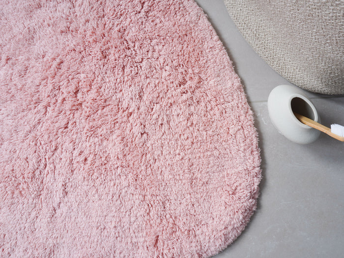 Veer Carpets - Badmat Beach - Pink 80 x 100 cm