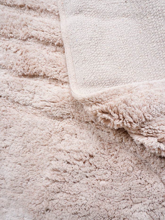 Veer Carpets - Wasbaar Vloerkleed Oliver - Beige 160 x 230 cm