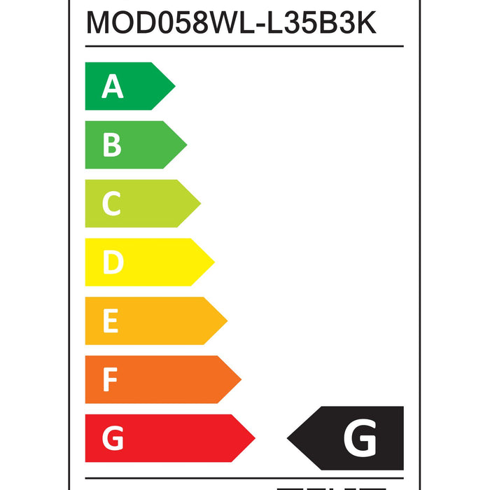 Maytoni - Wandlamp Rim - Zwart - Ø60