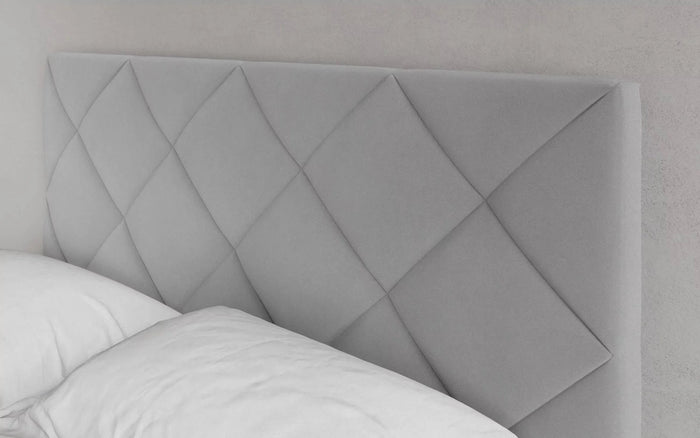 by fonQ Beau Tweepersoonsbed 180 x 200 cm - Lichtgrijs