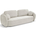 by fonQ Orin 3-zitsbank met Slaapfunctie - Chenille - `Ivoor