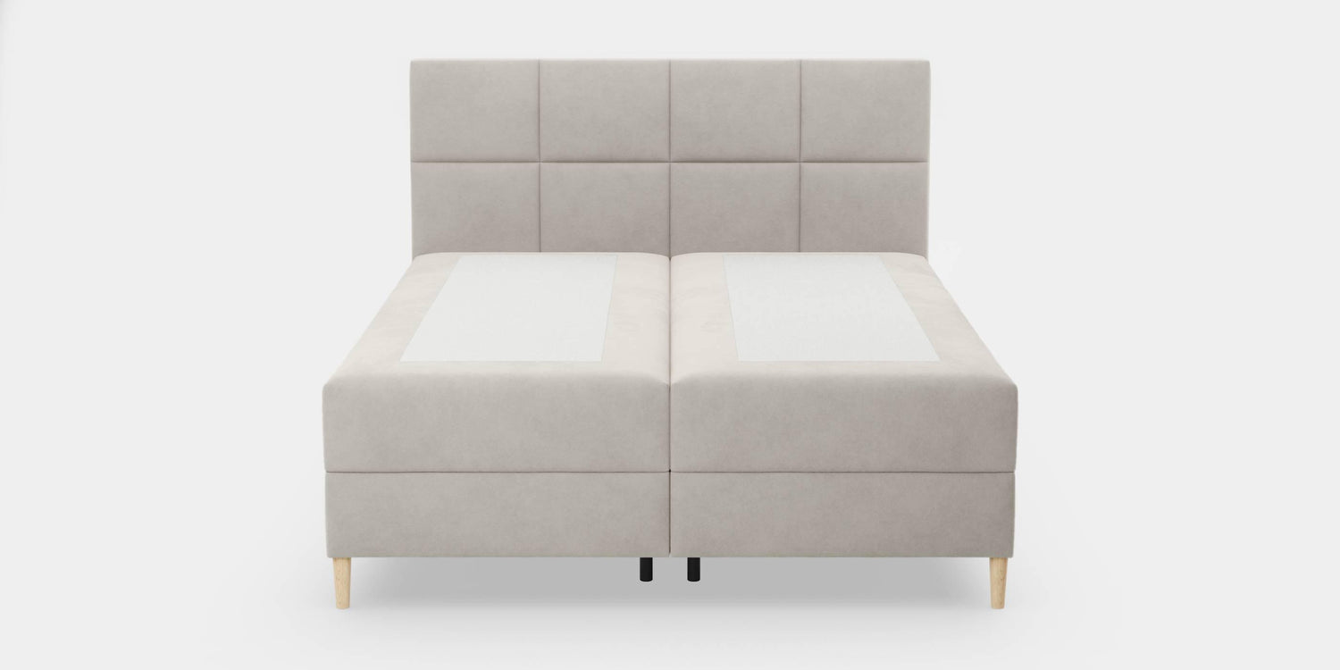 by fonQ Novae Boxspring met Opbergruimte 180 x 200 cm - Beige / Naturel