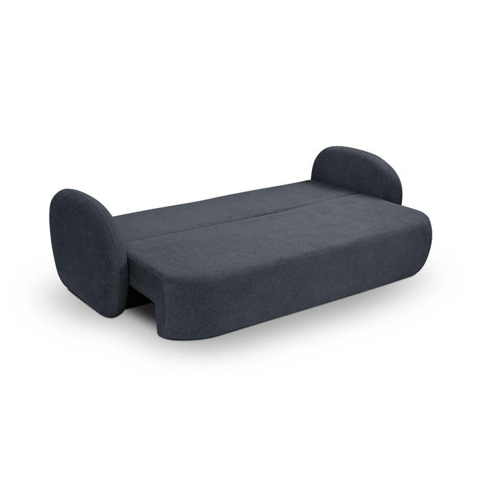 by fonQ Orin 3-zitsbank met Slaapfunctie - Chenille - Blauw