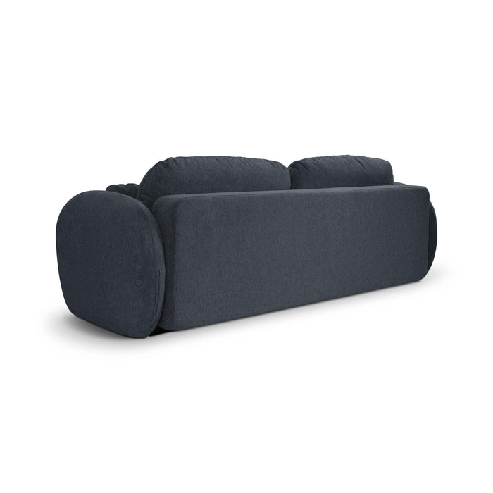 by fonQ Orin 3-zitsbank met Slaapfunctie - Chenille - Blauw