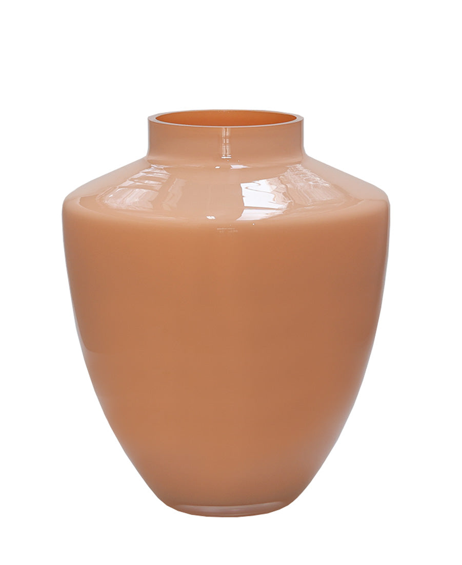 Vase The World - Tugela S pastel peach Ø24,5 x H29 cm