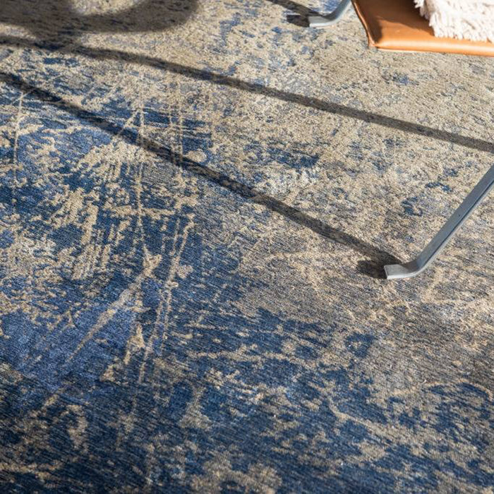 Louis de Poortere Mad Men Vloerkleed 280 x 200 cm  - Abyss Blue