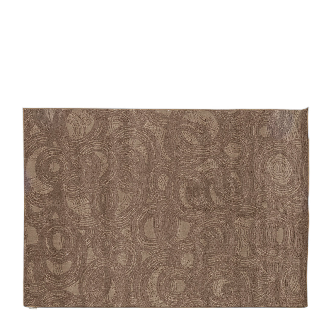 Rivièra Maison - Vloerkleed Delfina in Taupe van 100% Decolan 290x200 cm