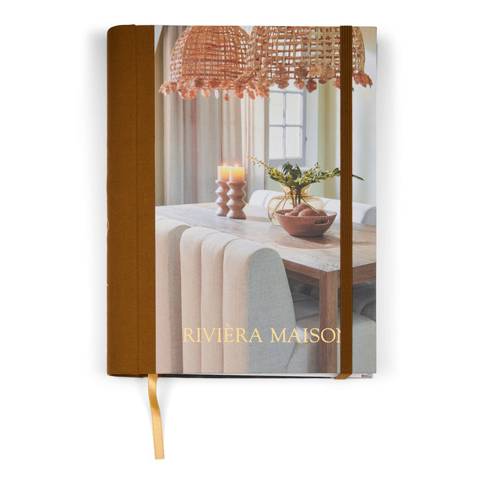 Riviera Maison - RM Agenda NL 2025 - Papier - Bruin - 24.0x17.0x3.0 cm